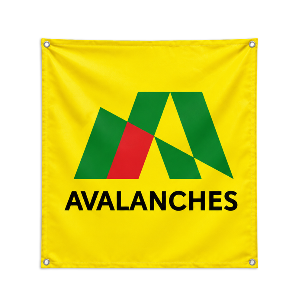 Avalanches Flag - Yellow