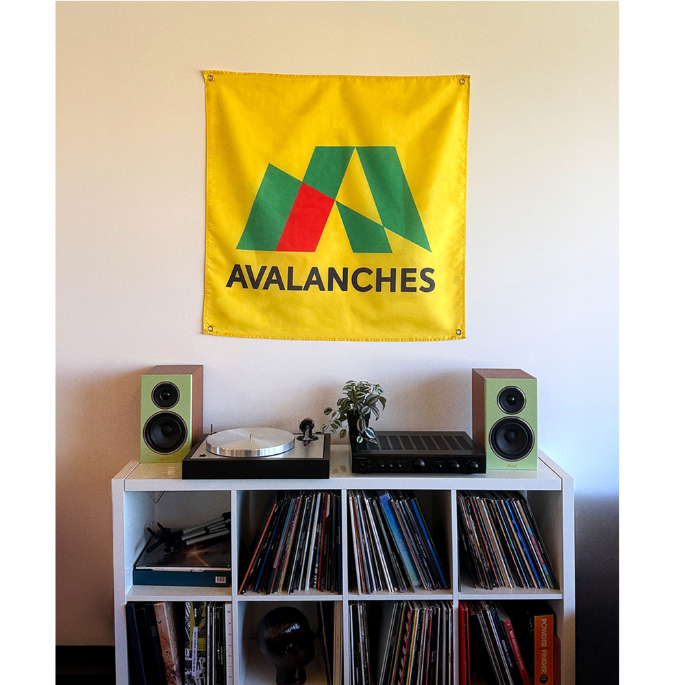 Avalanches Flag - Yellow Lifestyle
